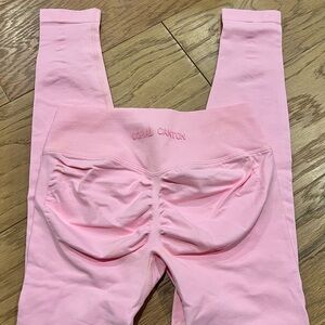 Coral Canton light rose pink impact legging